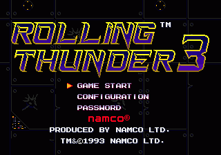 Rolling Thunder 3 screenshot 4 for Sega Genesis